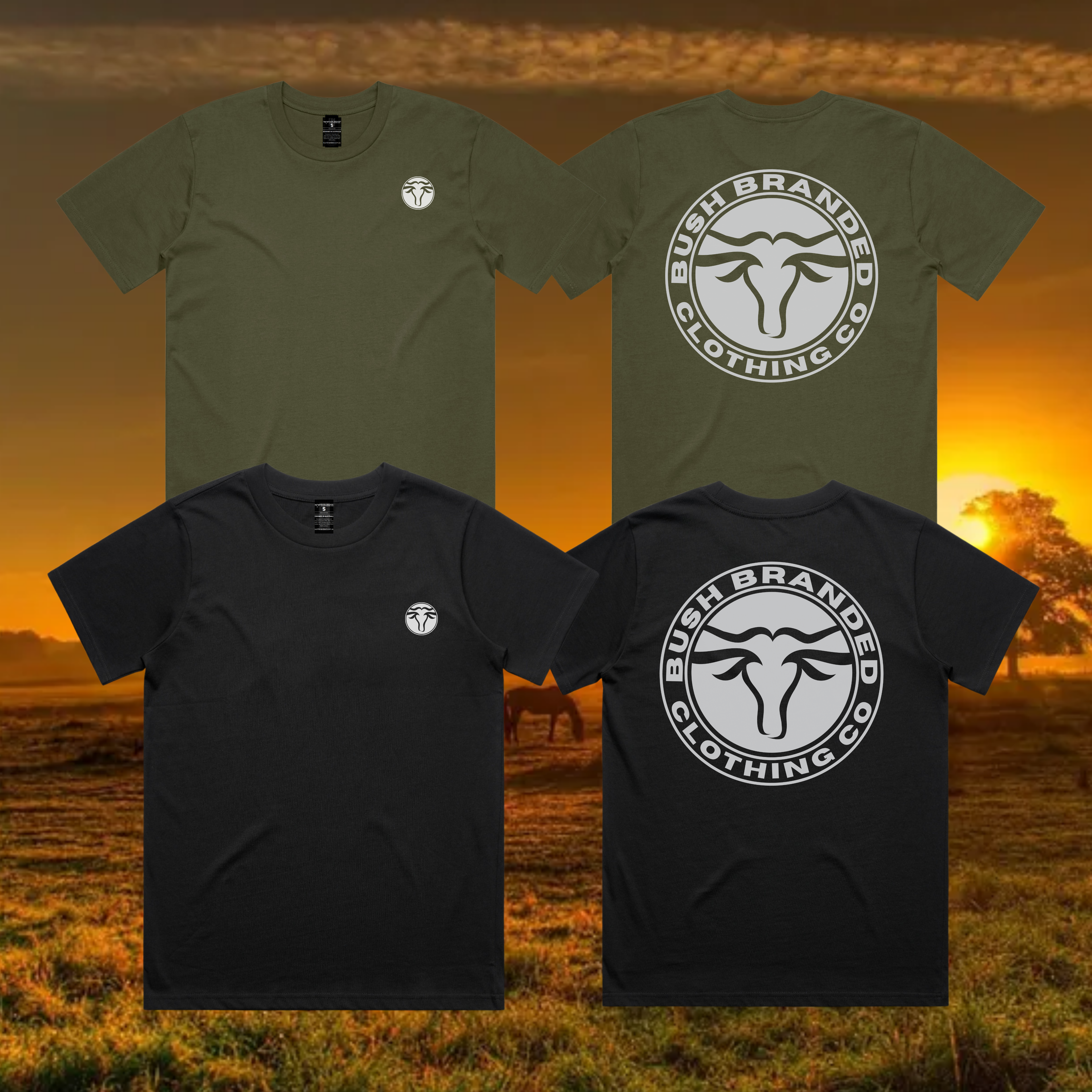 Bush Branded - Men's All Rounder T-Shirt